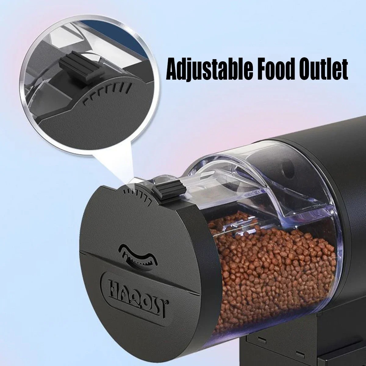 Aquarium Fish Feeder Automatic - جهاز تغذية أسماك أوتوماتيكي بسعة 100