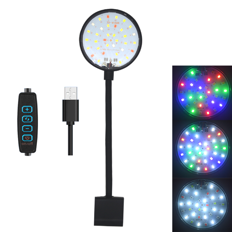 Aquarium Fish Enrichment - USB حوض السمك LED مصباح خزان