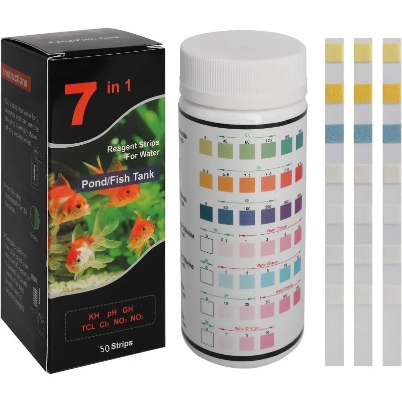 Aquarium Test Kit - شرائط اختبار أحواض السمك، طقم اختبار