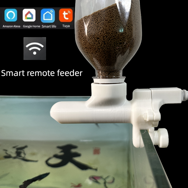 Aquarium Fish Feeder Automatic - وحدة تغذية خزان الأسماك الهاتف المحمول