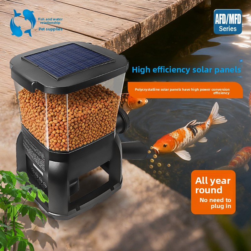 Aquarium Fish Feeder Automatic - جهاز تغذية أسماك أوتوماتيكي من جيباو،