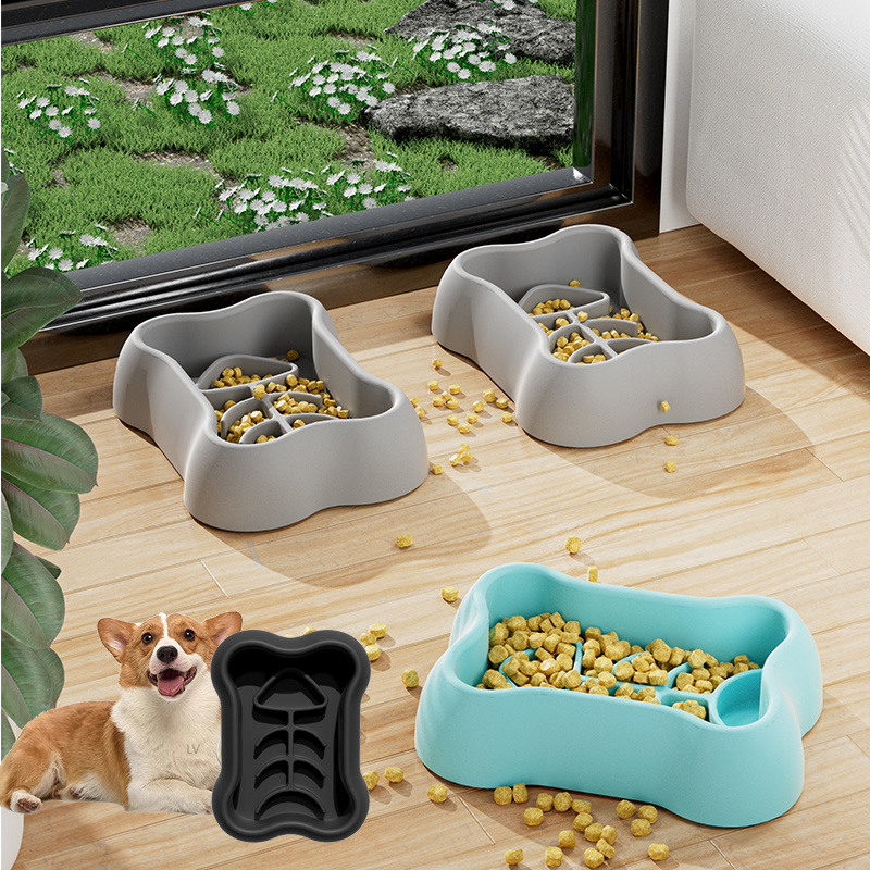 Royal Canin Food Medium - وعاء طعام بطيء التناول للكلاب، وعاء