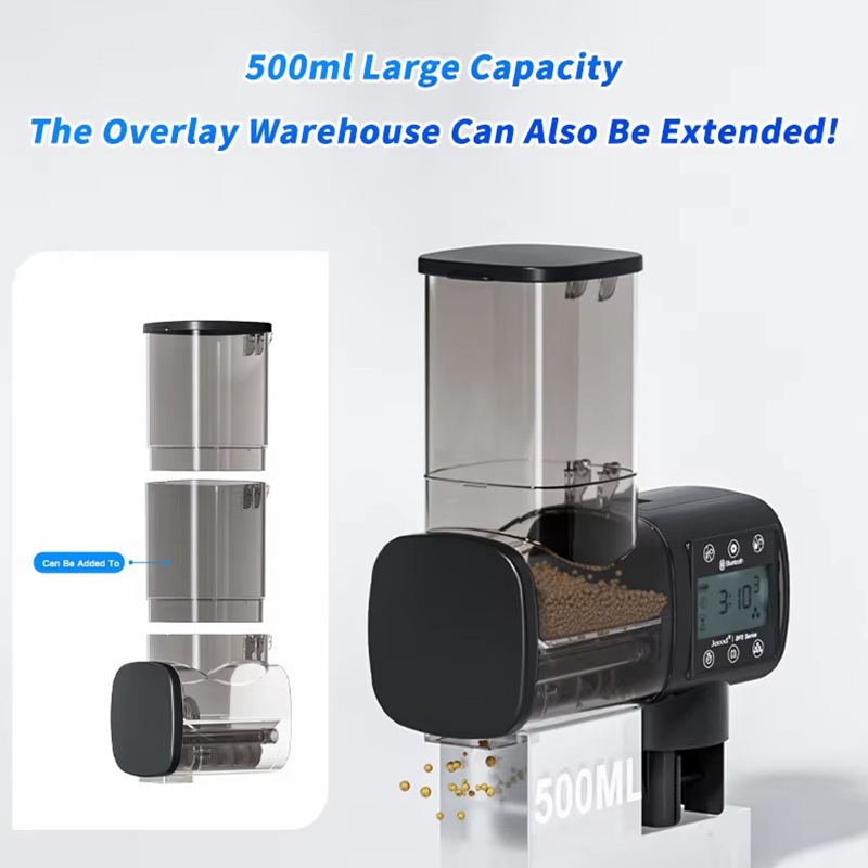 جهاز تغذية ذكي للأحواض السمكية - مراجعة Aquarium Fish Feeder Automatic وسعره