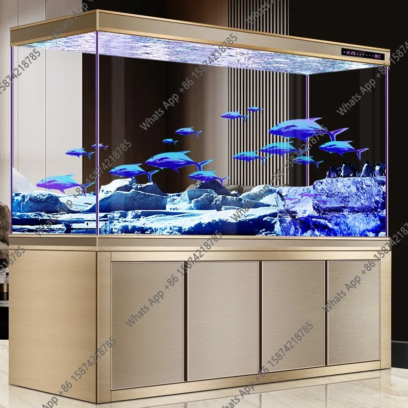 حوض أسماك أروانا زجاجي فائق ال - مراجعة Xchange Aquarium Fish وسعره