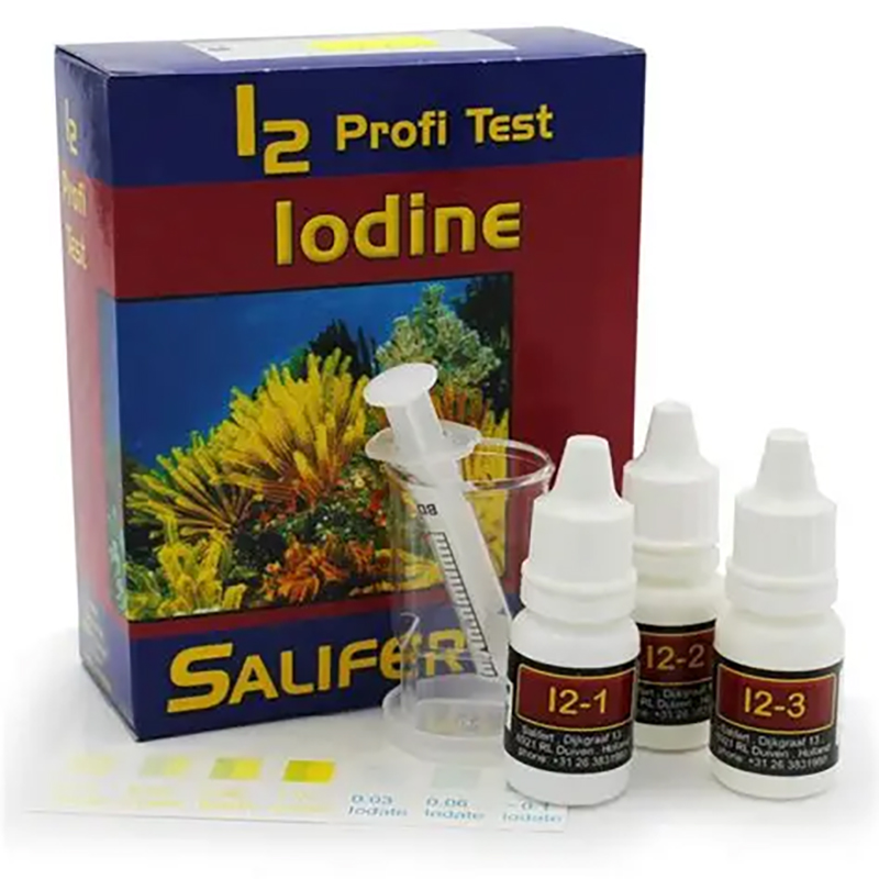 ساليفرت يودين I2 بروفي-تيست -  - مراجعة Aquarium Test Kit وسعره
