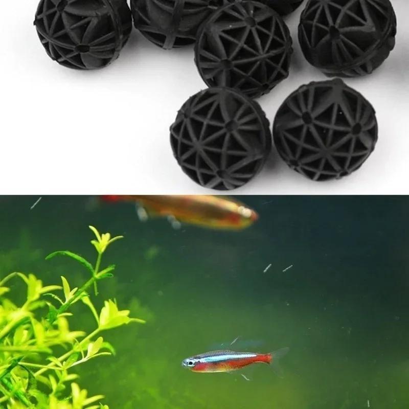 50 قطعة من كرات الفلتر البيولو - مراجعة Aquarium Fish Marine وسعره