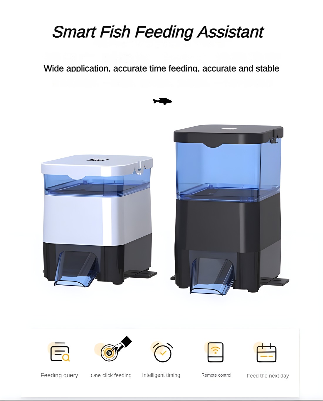 مغذي أسماك شمسي أوتوماتيكي من  - مراجعة Aquarium Fish Feeder Automatic وسعره