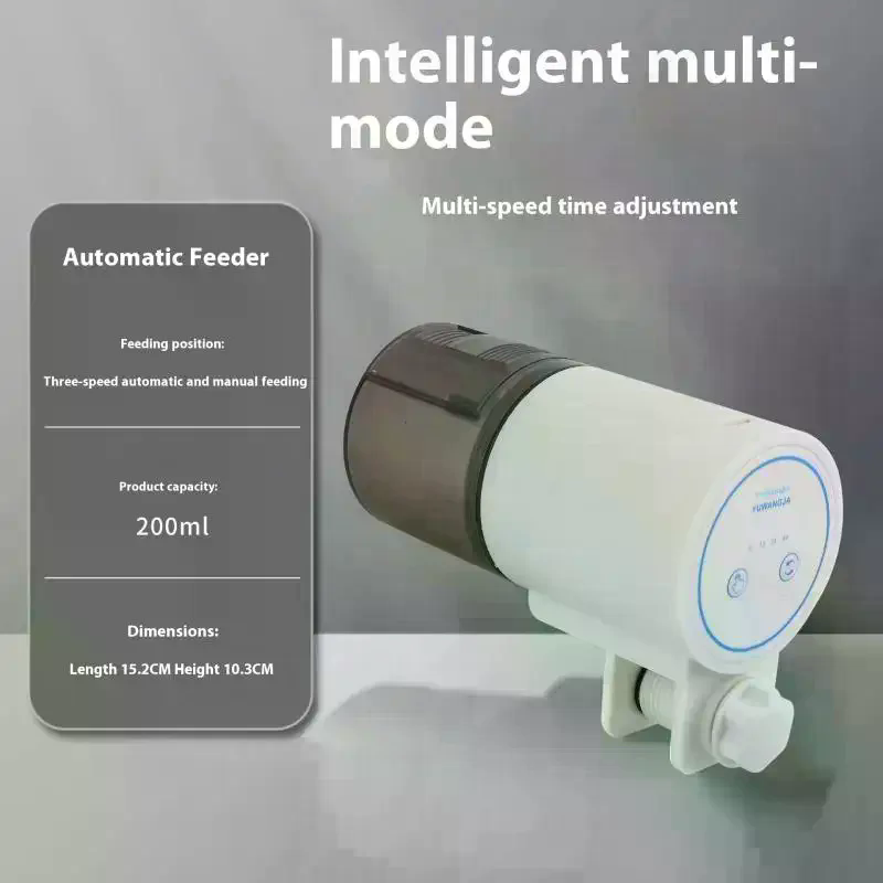 أجهزة تغذية الأسماك الأوتوماتي - مراجعة Aquarium Fish Feeder Automatic وسعره