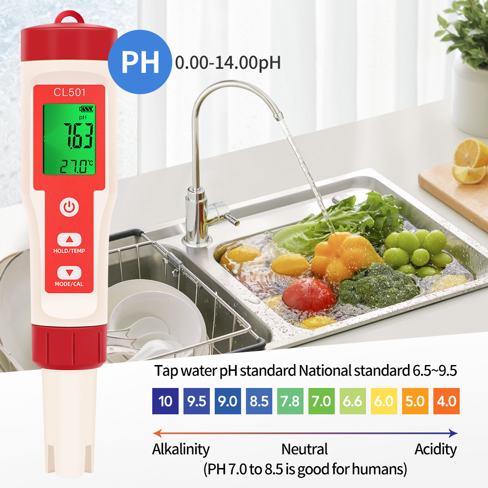 PH/CL2/H2/ORP/مقياس الحرارة كا - مراجعة Aquarium Test Kit وسعره