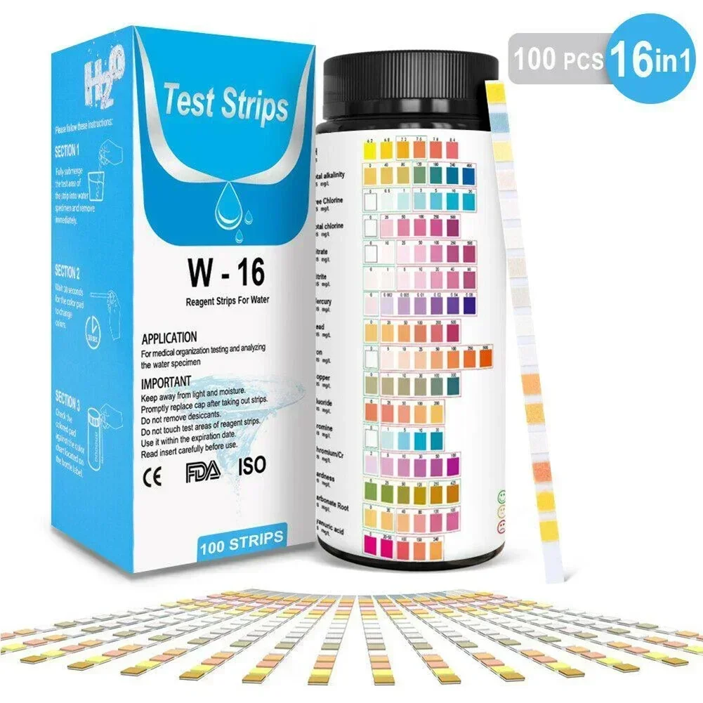 16 في 1 مجموعة اختبار مياه الش - مراجعة Aquarium Test Kit وسعره