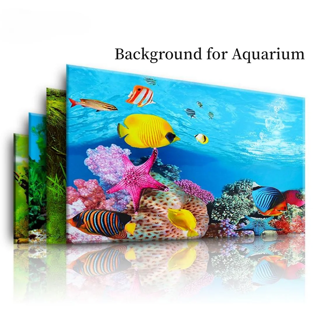 خلفية حوض السمك ثلاثية الأبعاد - مراجعة Aquarium Fish Enrichment وسعره