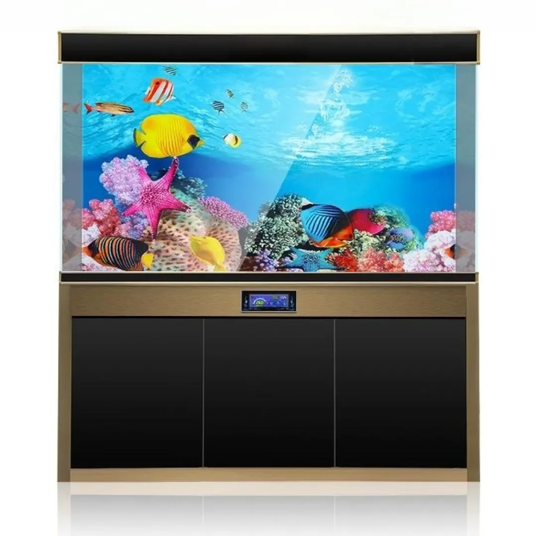 خلفية حوض السمك ثلاثية الأبعاد - مراجعة Aquarium Fish Enrichment وسعره