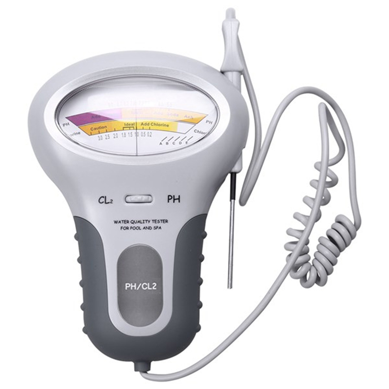 N198R-PC102 2-in-1 PH الكلور م - مراجعة Aquarium Test Kit وسعره