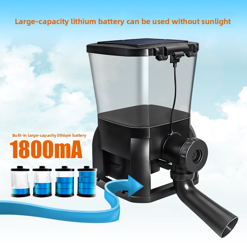 جهاز تغذية أسماك أوتوماتيكي من - مراجعة Aquarium Fish Feeder Automatic وسعره