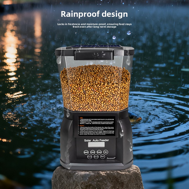 جهاز تغذية أسماك أوتوماتيكي من - مراجعة Aquarium Fish Feeder Automatic وسعره