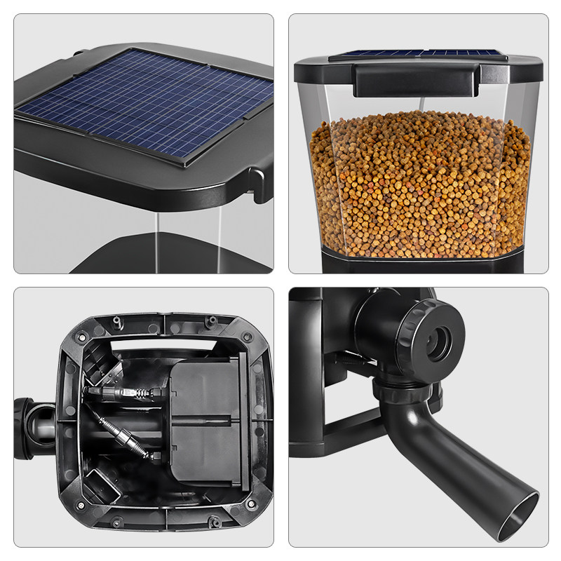 جهاز تغذية أسماك أوتوماتيكي من - مراجعة Aquarium Fish Feeder Automatic وسعره