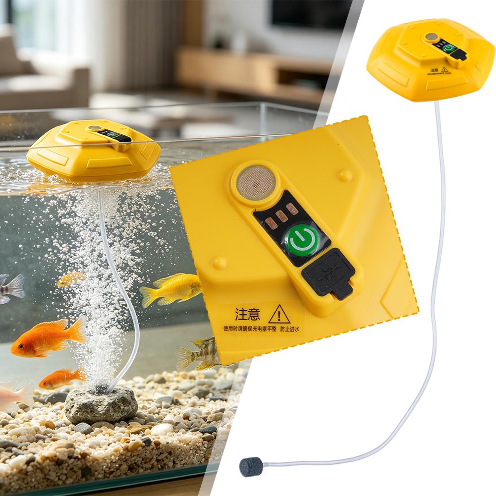 مضخة أكسجين محمولة لأحواض الأس - مراجعة Aquarium Fish Marine وسعره