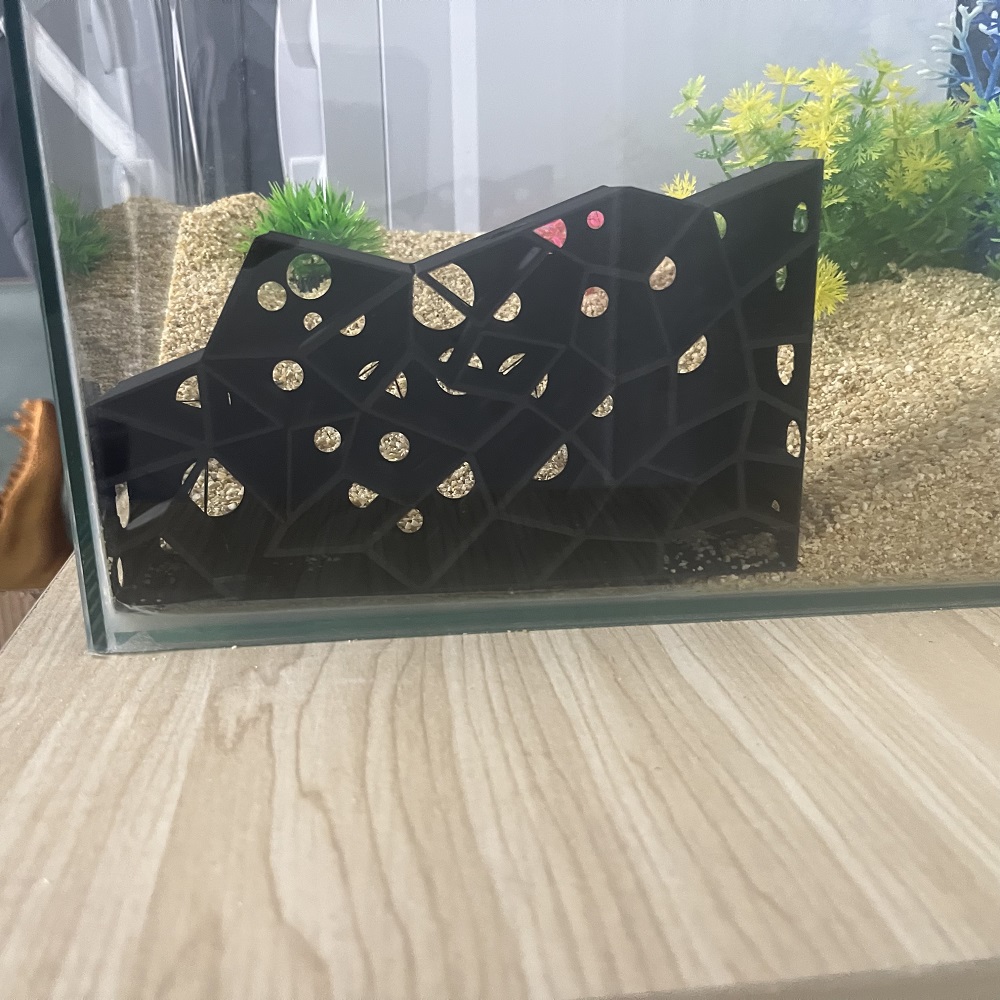 كهف تربية الروبيان، مخبأ للأحو - مراجعة Aquarium Fish Hideout وسعره