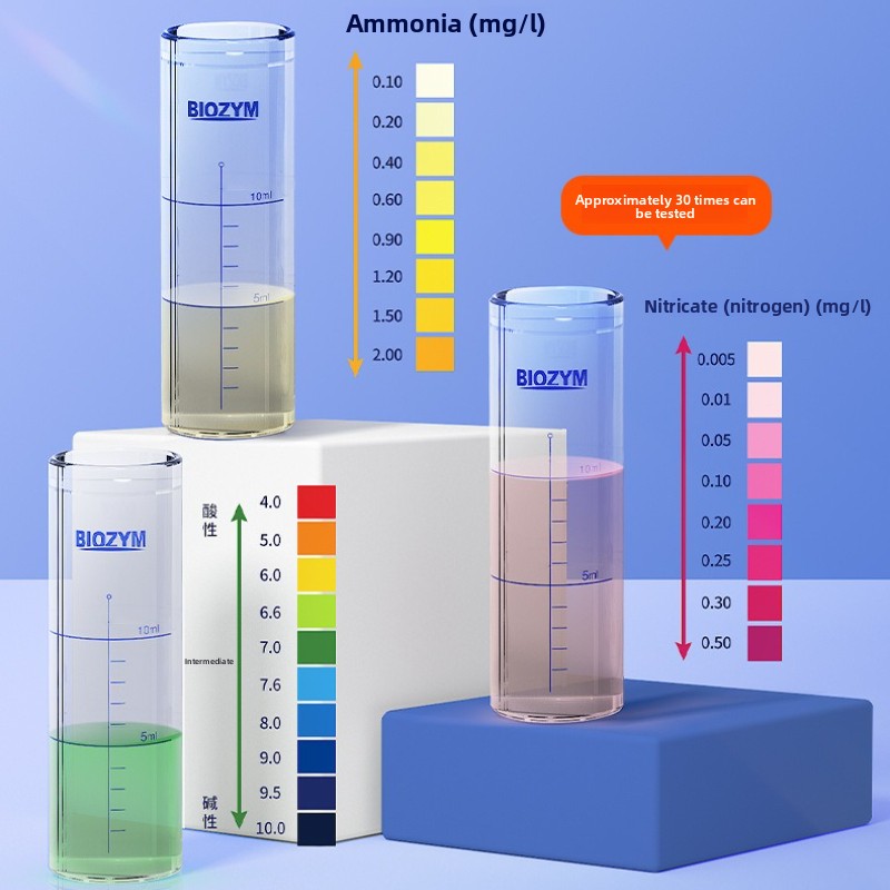 مجموعة اختبار حوض السمك BIOZYM - مراجعة Aquarium Test Kit وسعره