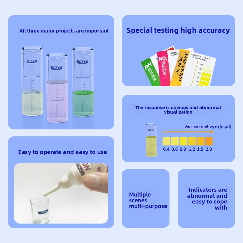 مجموعة اختبار حوض السمك BIOZYM - مراجعة Aquarium Test Kit وسعره