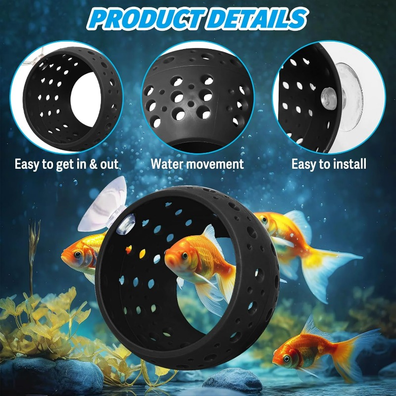 نفق إخفاء على شكل مصباح لأسماك - مراجعة Aquarium Fish Hideout وسعره