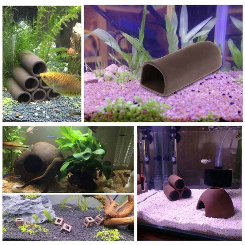 حوض السمك الديكور روك كهف السي - مراجعة Aquarium Fish Marine وسعره