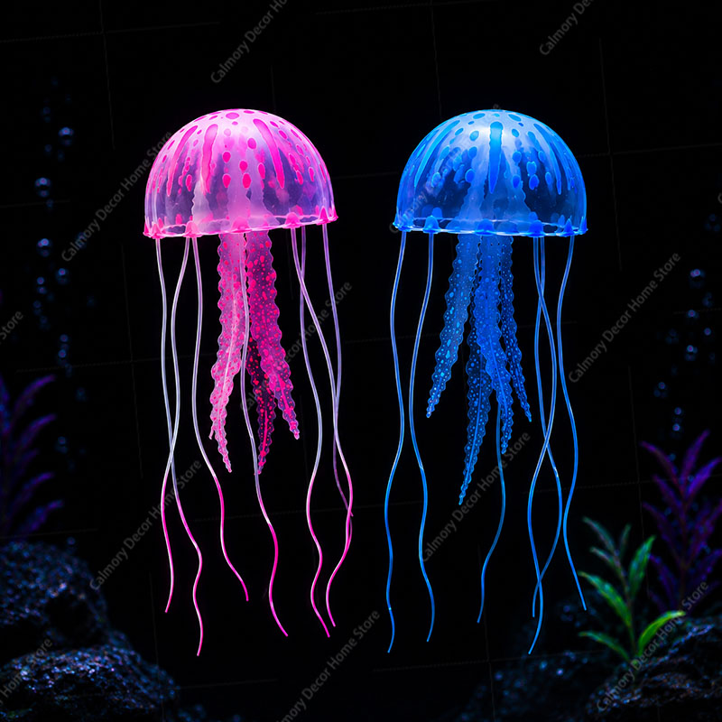 زينة حوض السمك على شكل قنديل ا - مراجعة Aquarium Fish Marine وسعره