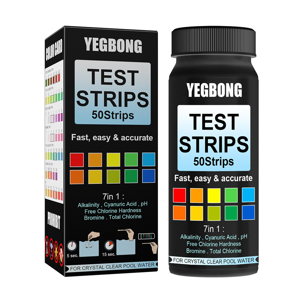 100 قطعة من شرائط اختبار الميا - مراجعة Aquarium Test Kit وسعره