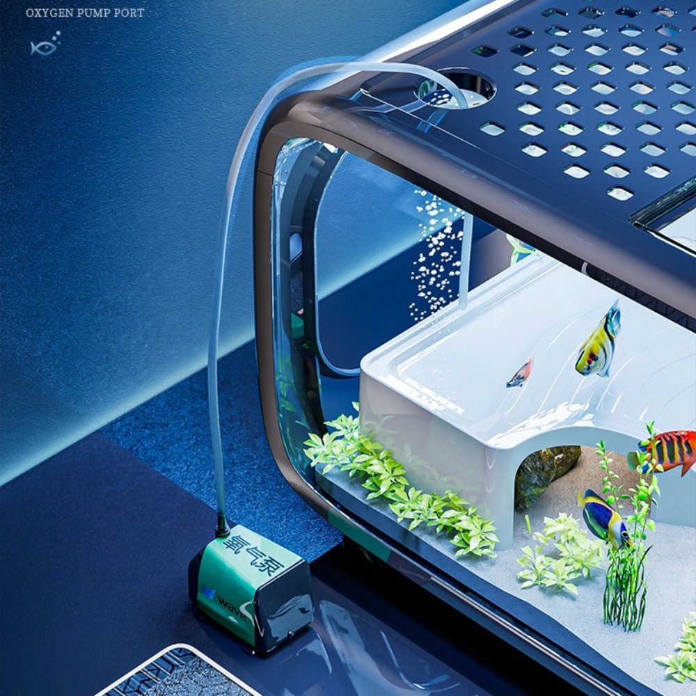 شفافة فاخرة خزان الأسماك دائم  - مراجعة Aquarium Fish Enrichment وسعره
