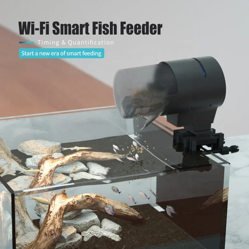 iLONDA جديد واي فاي وحدة تغذية - مراجعة Aquarium Fish Feeder Automatic وسعره