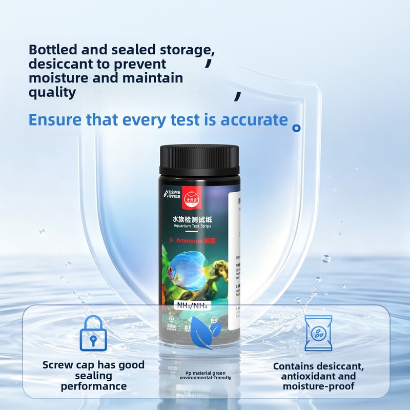 شرائح اختبار الأحواض المائية 8 - مراجعة Aquarium Test Kit وسعره